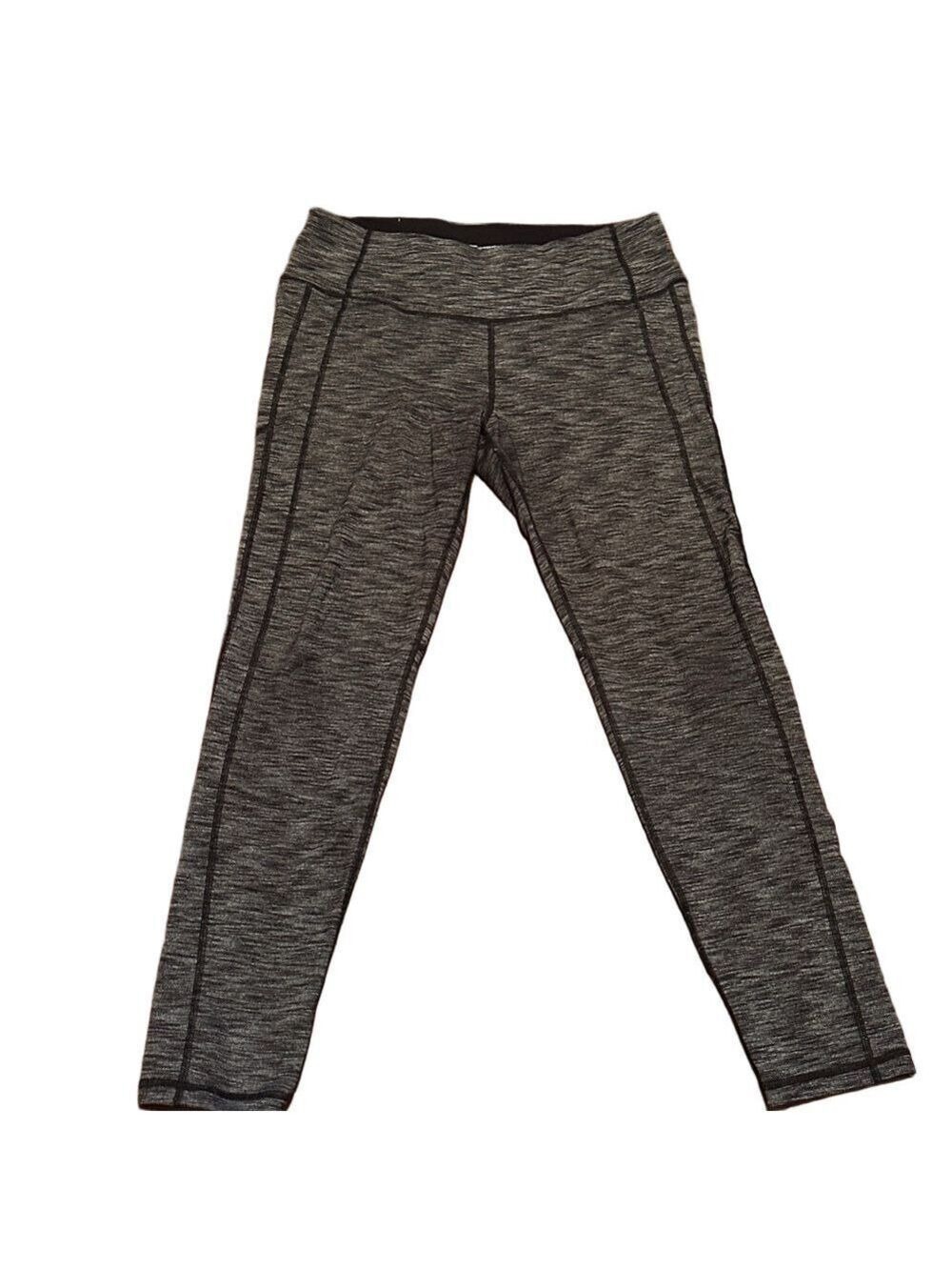 Victoria’s Secret Sport Gray and Black Athletic Leggings Size XL - Picture 3 of 6